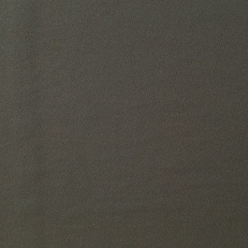 Креп-шифон 027-09818 зеленый хаки однотонный