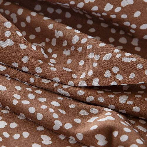 Вискоза "Лоренцо" стрейч 036-17671 карамельный принтованный