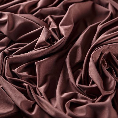 Лайкра "Кожа ангела" 005-07435 шоколадный однотонный