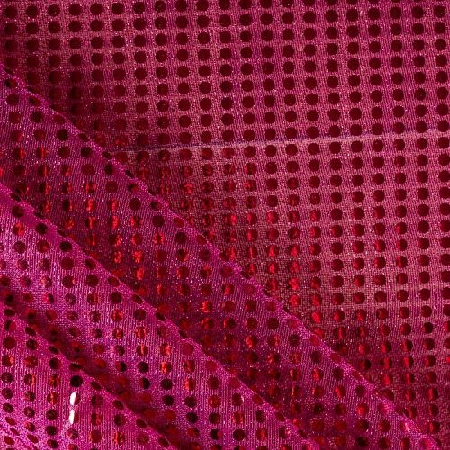 Пайетки на трикотаже К33-1015 фуксия 