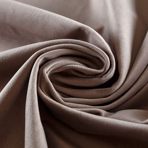 Ткань мебельная микровелюр 09-02-08946 хумус однотонный