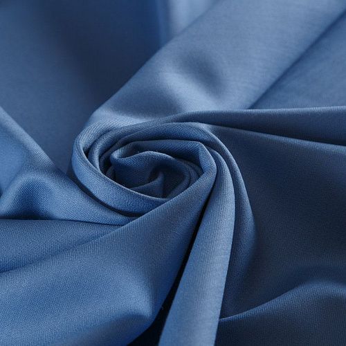 Ткань костюмная 025-16154 небесно-голубой однотонный