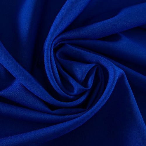 Ткань костюмная Versace 025-19262 васильковый однотонный