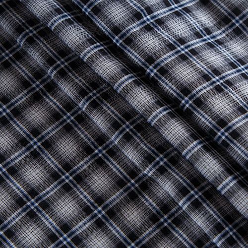 Ткань плательно-рубашечная 049-12393 серый принтованный