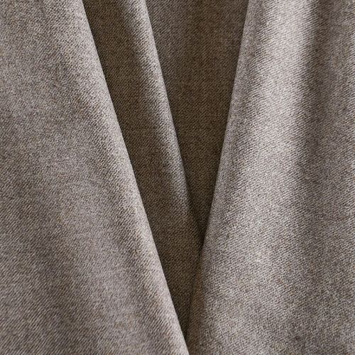 Ткань костюмная 025-12055 серо-бежевый однотонный