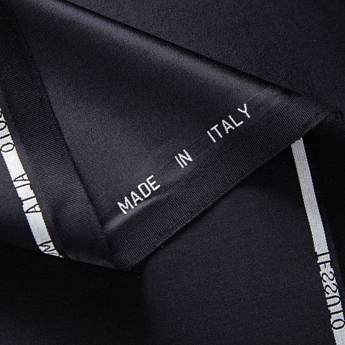 Шерсть костюмная стрейч Alta Moda 025-19812 черный однотонный