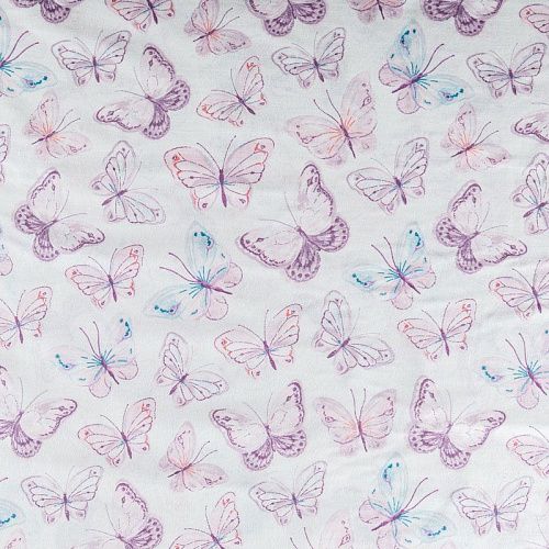 Перкаль 007-03512 белый принтованный