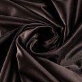Бархат К01-124 шоколадный однотонный