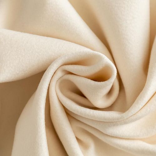 Кашемир К20-553 молочный однотонный