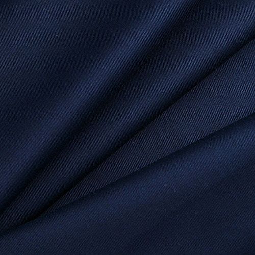 Коттон стрейч 063-16565 темно-синий однотонный