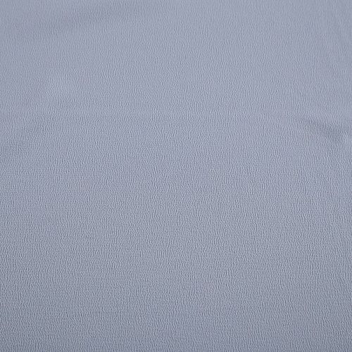 Крепдешин шелковый 028-14724 разбеленный серо-голубой однотонный