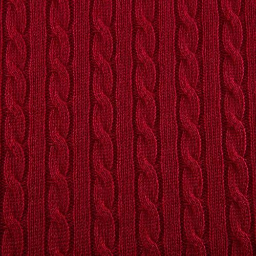 Трикотаж вязаный 056-16597 приглушенный красный