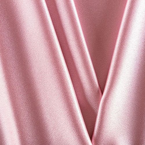 Кади креп-атлас 001-06607 розовый жемчуг однотонный