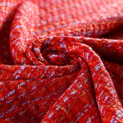 Твид 052-16485 красный