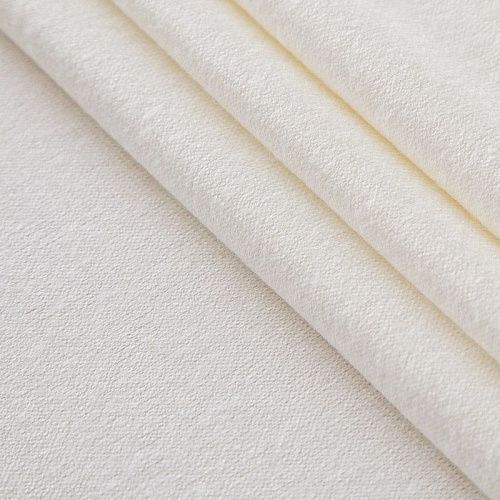 Трикотаж вязаный 056-16691 молочный однотонный