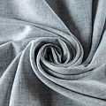 Лен искусственный К33-230 серо-бирюзовый меланжевый
