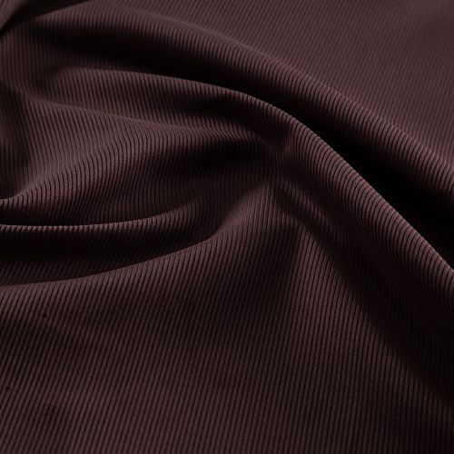 Вельвет стрейч 008-20782 шоколадный однотонный