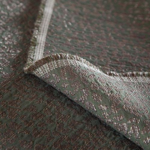 Жаккард 017-16347 оливка/золото