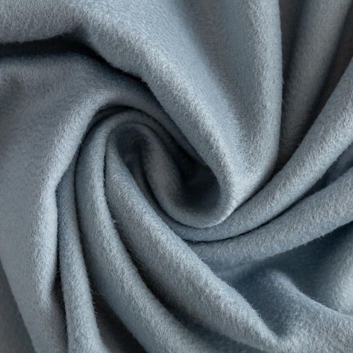 Кашемир К20-551 холодный голубой однотонный