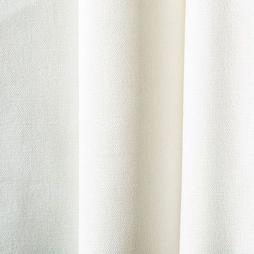 Ткань портьерная 19-02-03970 белый однотонный