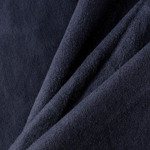 Футер с начесом 0920-341-056-3 черный однотонный