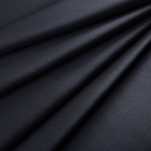 Шерсть костюмная дублированная YSL 025-20301 черный