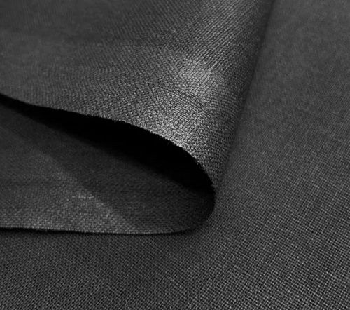 Бязь 007-07605 черный однотонный