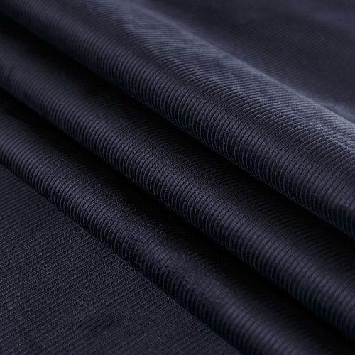 Вельвет 008-05756 черный однотонный