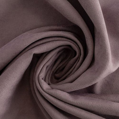 Замша портьерная h-300 см 529-02-93 светло-лавандовый однотонный