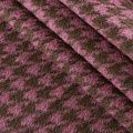 Ткань пальтовая 040-12077 коричнево-розовый