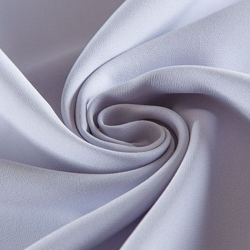 Креп-шелк 064-16777 жемчужно-серый однотонный