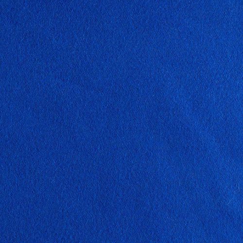 Футер с начесом К30-169 васильковый однотонный