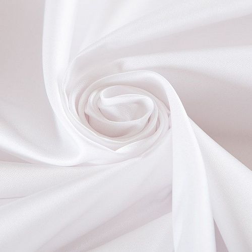 Тафта 051-18544 белый однотонный