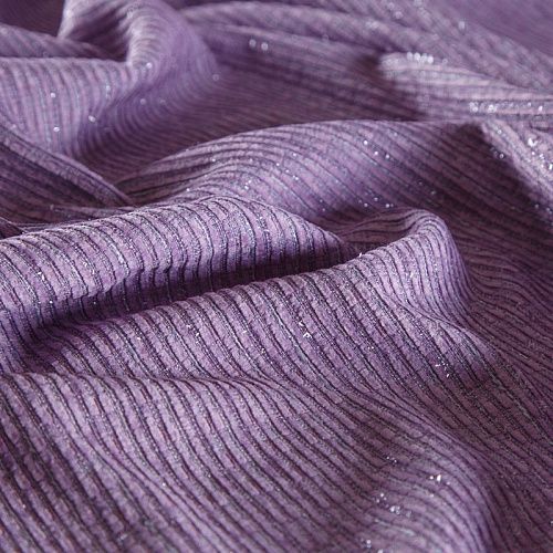 Твид шанель 052-15613 сиреневый однотонный