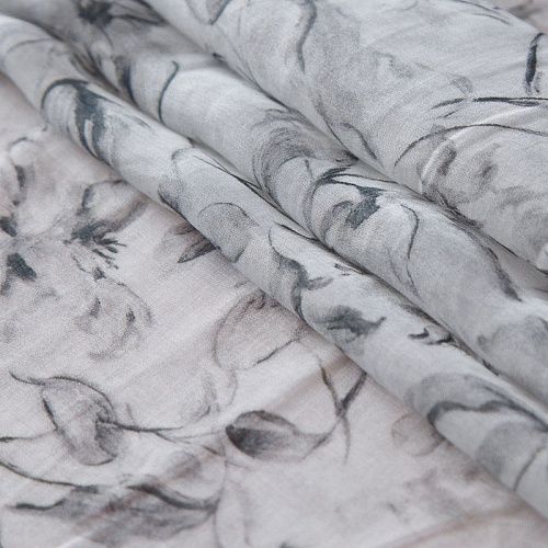 Тенсел 053-17764 белый принтованный