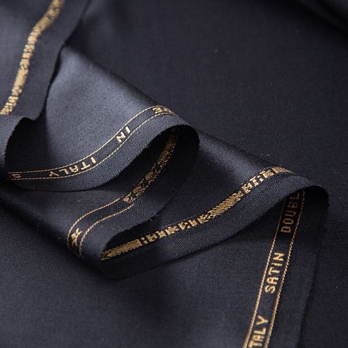 Шерсть костюмная стрейч Double Face 025-19999 черный