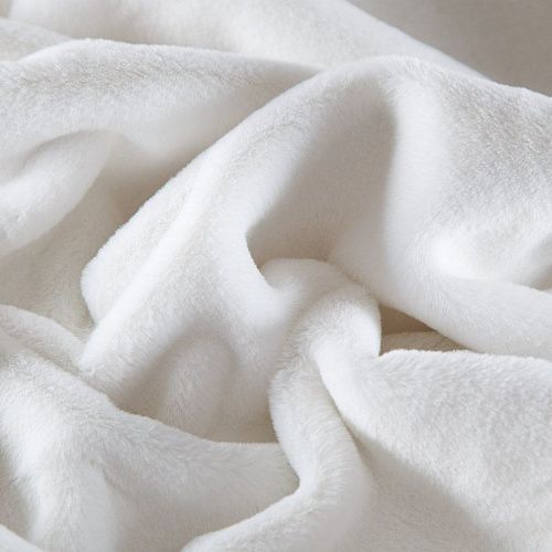 Мех искусственный 037-15246 белый однотонный