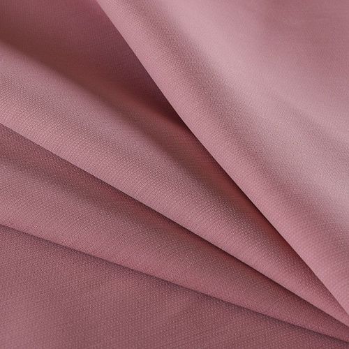 Креп двойной 026-11972 пудрово-розовый однотонный