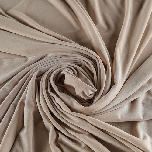 Лайкра "Кожа ангела" К33-943 бежевый однотонный