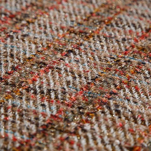 Твид Balenciaga 052-19146 бежевый мультиколор