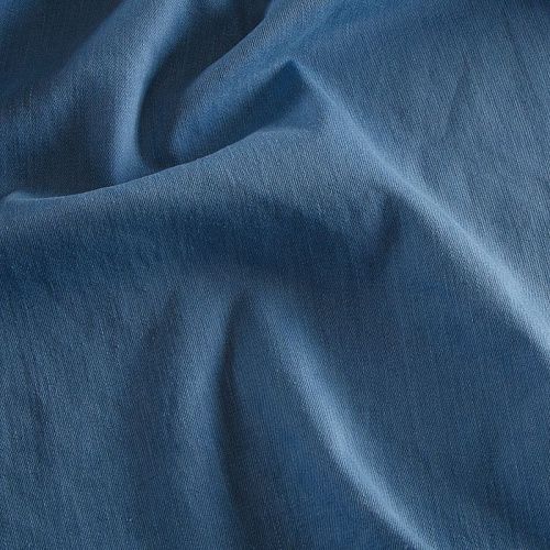 Джинс стрейч 015-17154 голубой однотонный