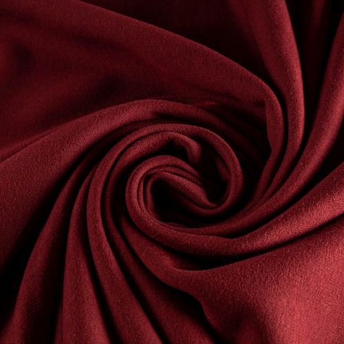 Футер с начесом 062-00526 винный однотонный