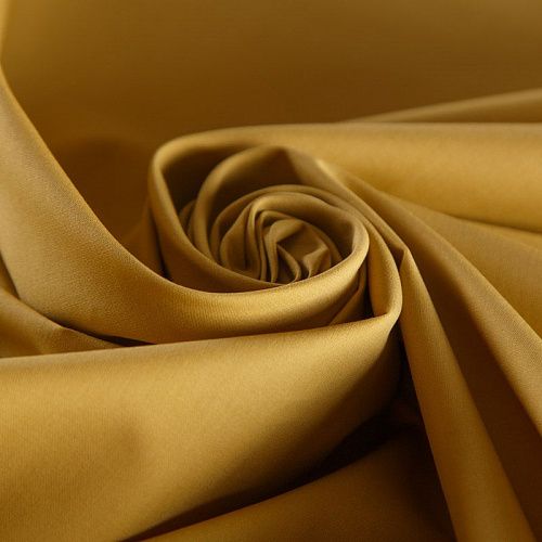 Поплин 063-16423 горчично-желтый однотонный