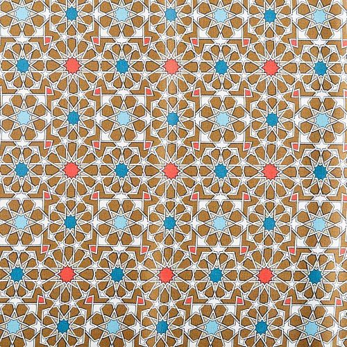 Штапель 069-05930 хаки принтованный