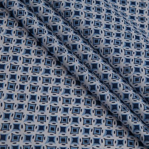 Вискоза 009-16091 белый принтованный