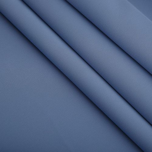 Креп 026-18678 пыльно-голубой однотонный