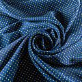 Вискоза 009-00970 синий принтованный