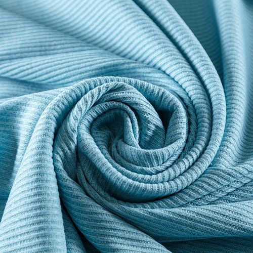 Трикотаж-лапша 056-03392 ментоловый однотонный