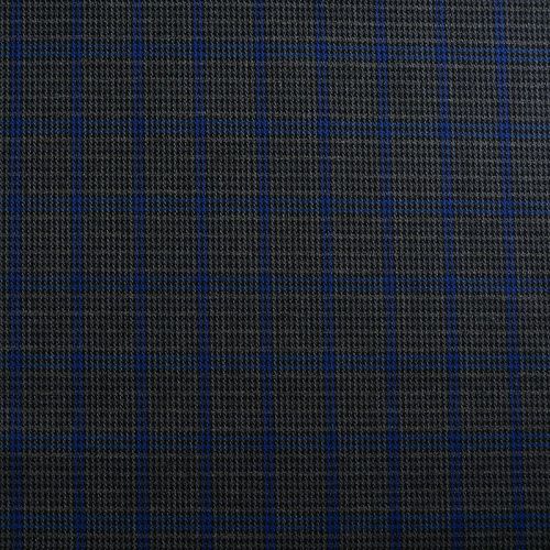 Ткань костюмная 025-11963 серый принтованный