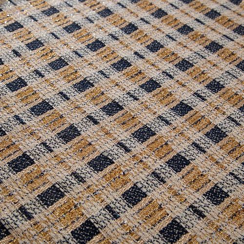 Твид Gucci 052-19608 черный/бежевый